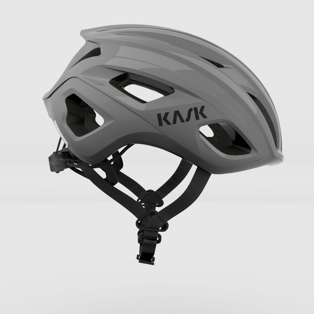 Kask Mojito³ gris vista lateral