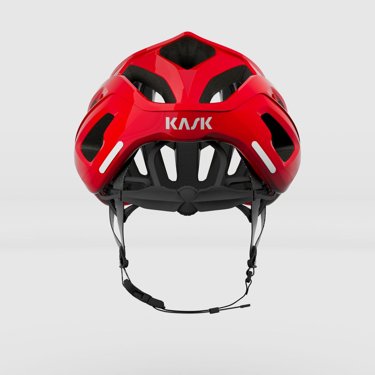 Kask Mojito³ rojo vista trasera con Octo Fit