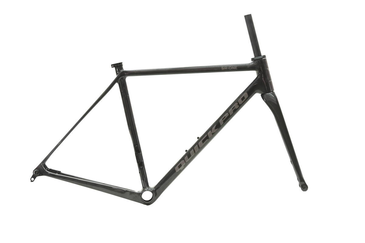 Cuadro Quick Pro SR:ONE — Raw Carbon