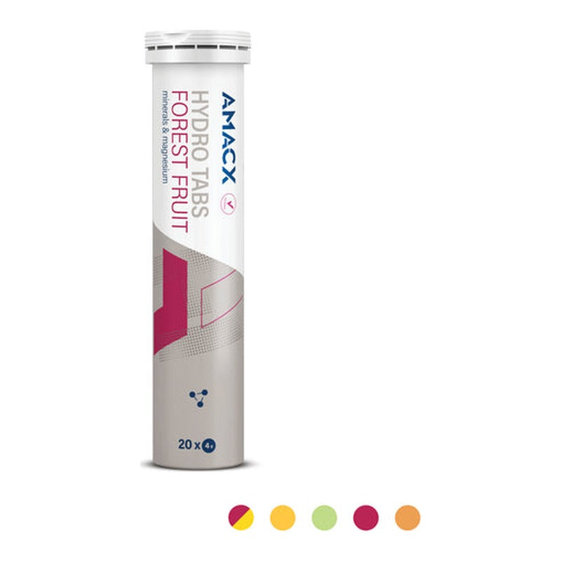 Nutrición Amacx Hydro Tabs, vista frontal