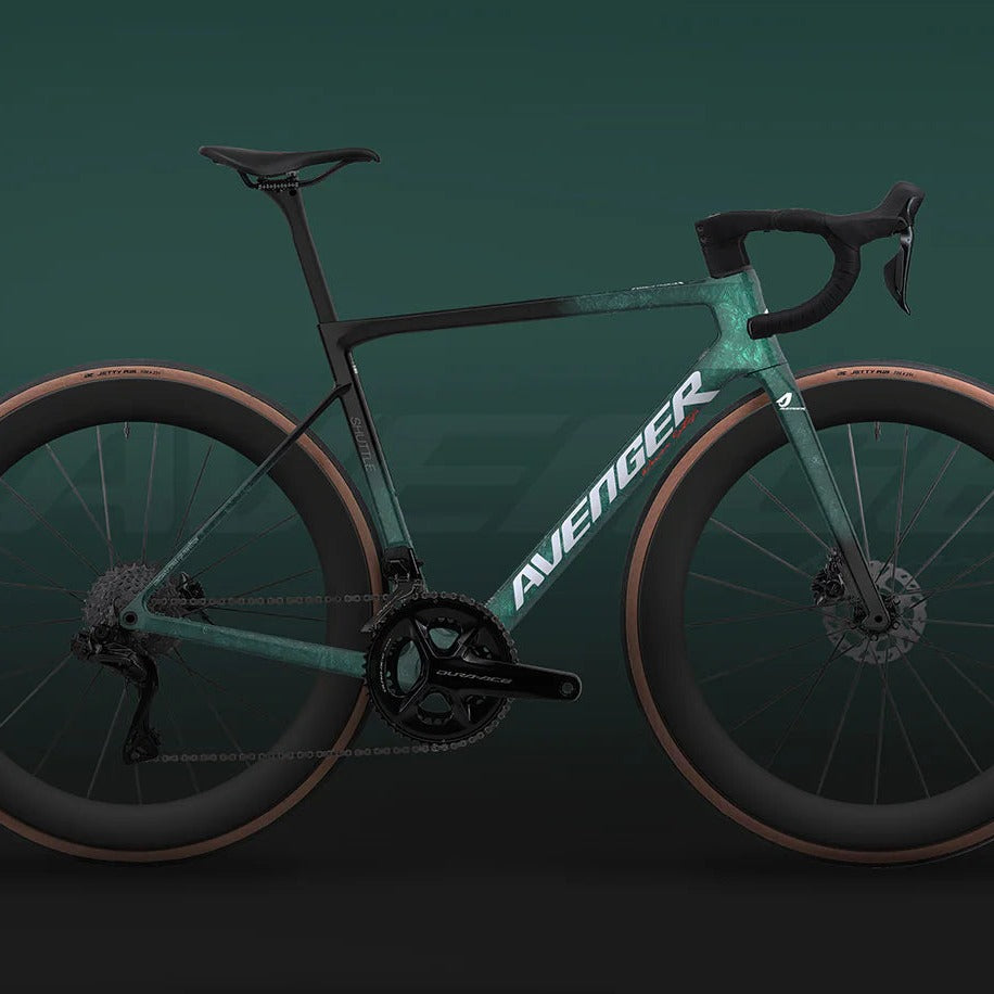 Bicicleta Avenger Shuttle 2026 Teal Blue, vue latérale