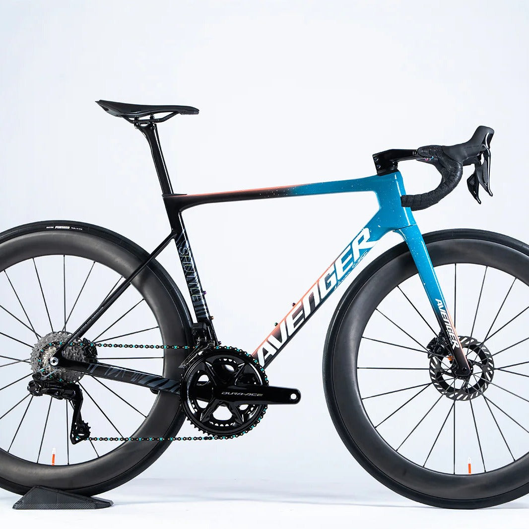 Bicicleta Avenger Shuttle SL Riders Edition, vue côté transmission