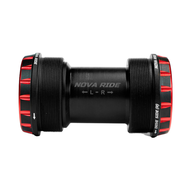 Nova Ride CBB T47 68/73 mm para Shimano 24 mm en rojo