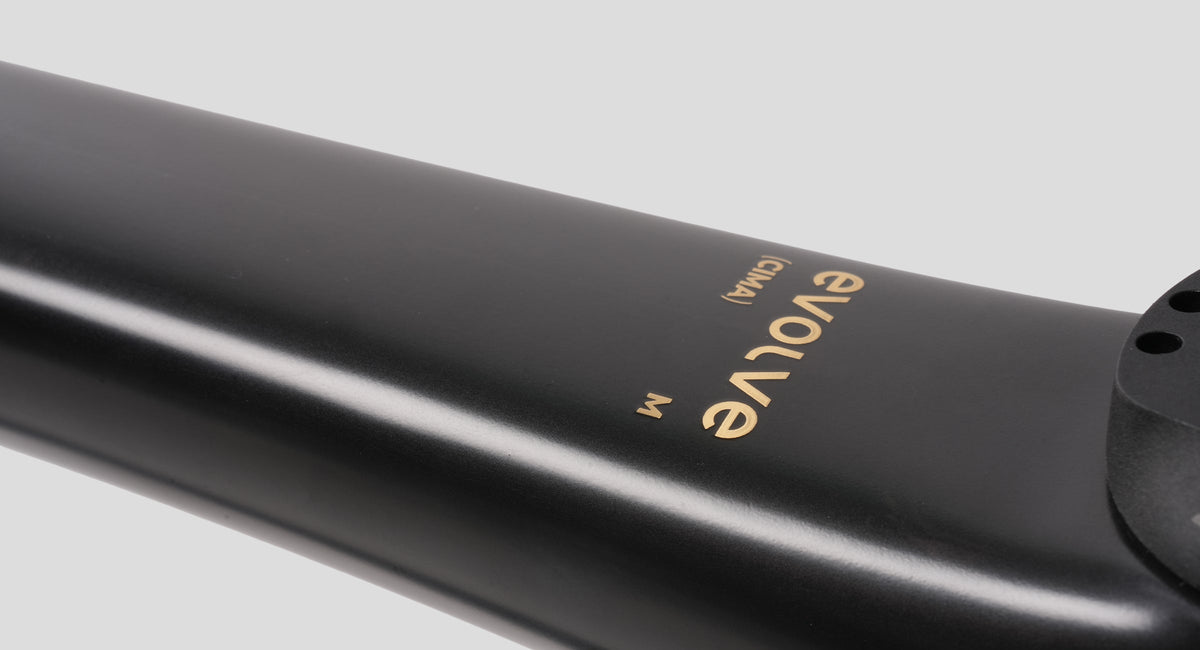 Rahmen Evolve CIMA Artist Matte Black, Lackdetail