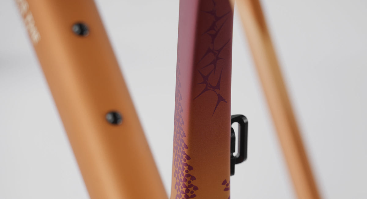 Rahmen Evolve CIMA Artist Wilderness, Lackdetail
