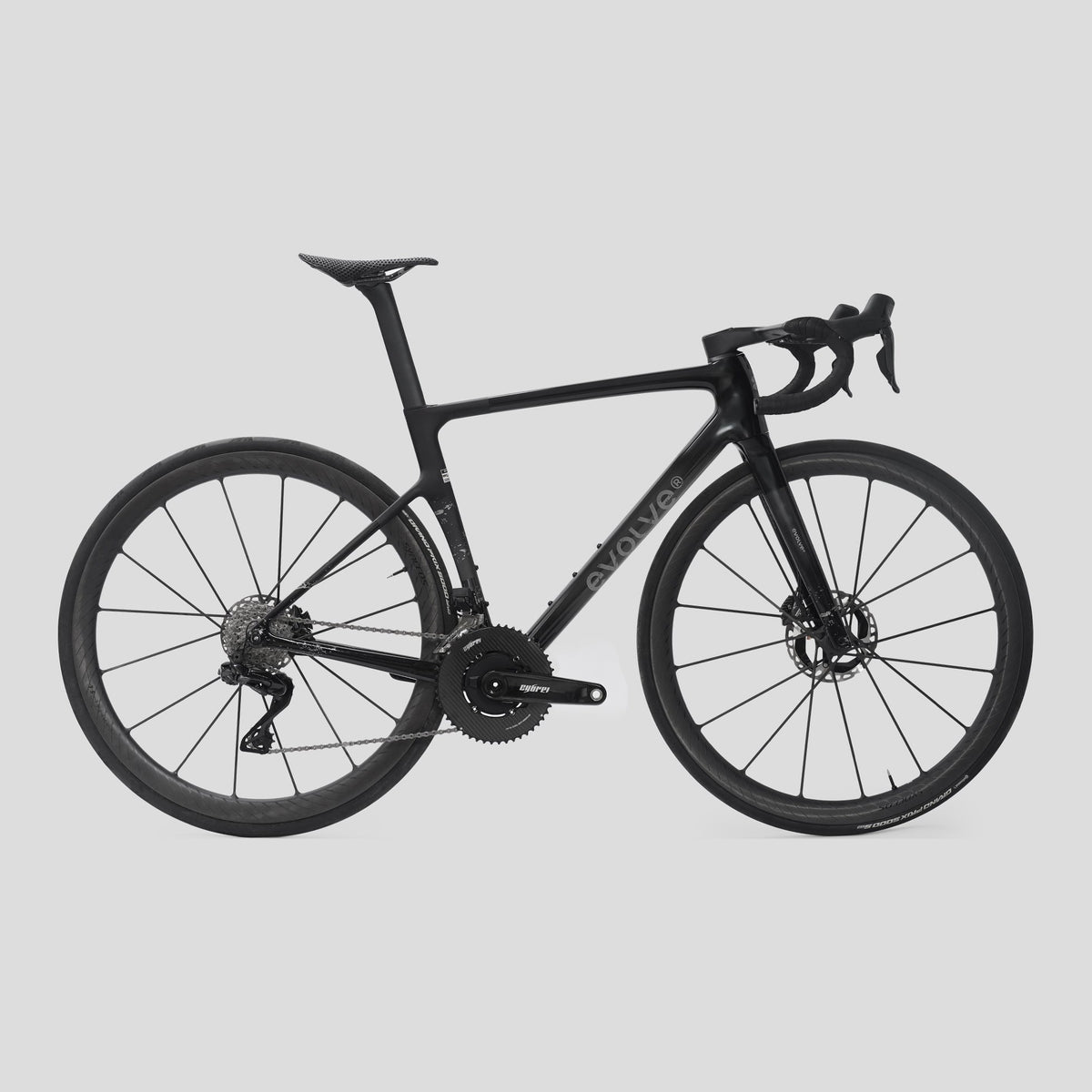 Vélo Evolve Artista Cima Ultegra Di2 Speed - Nirvana, montage de référence Evolve avec un autre groupe