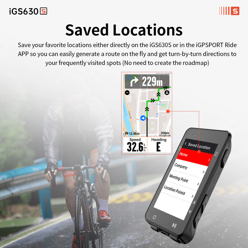 GPS CON LOCALIZACIONES GUARDADAS