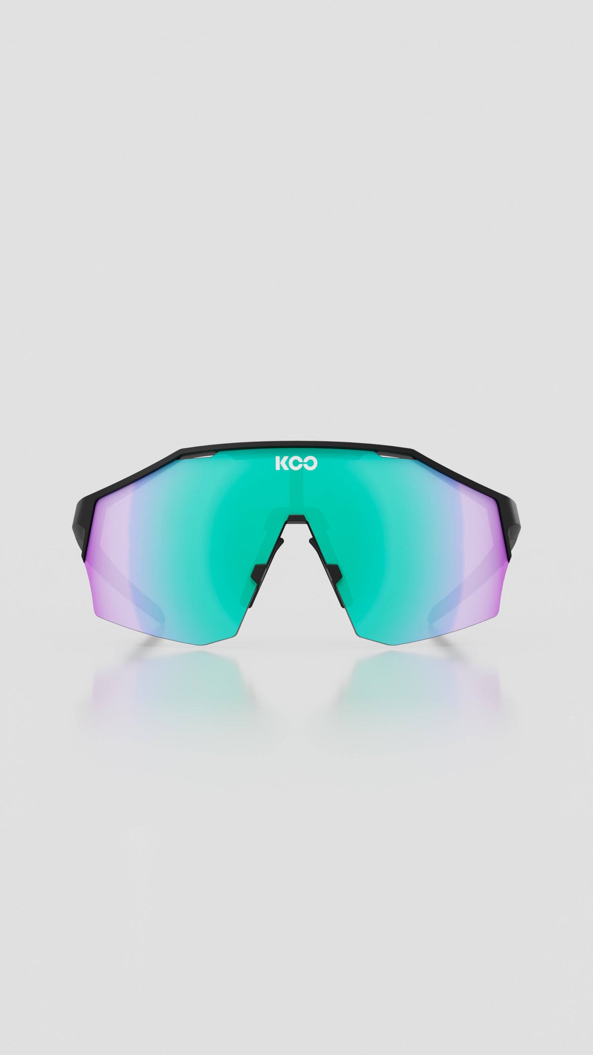 KOO Alibi — Black Matt / Photochromic Green Mirror — imagen 3