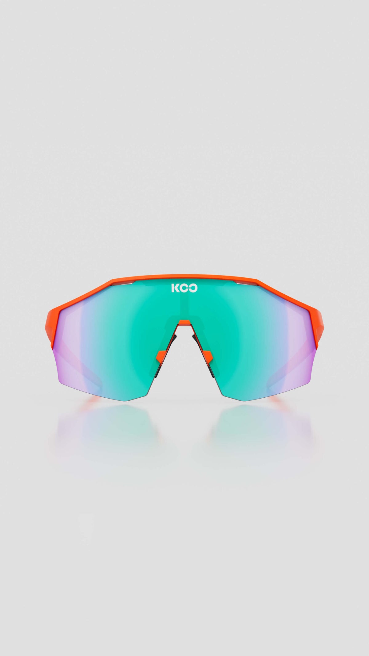 KOO Alibi — Orange Matt / Green Mirror — imagen 3