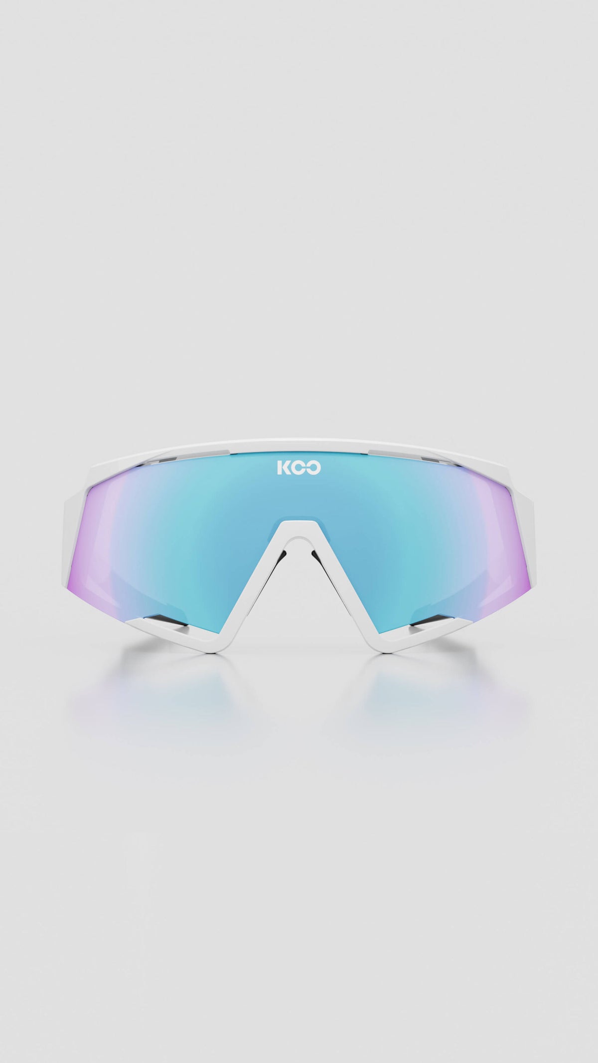 KOO Spectro — White / Photochromic Turquoise Mirror — imagen 3