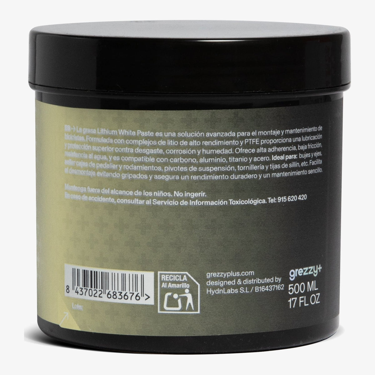 Cuidado de la Bicicleta Lithium White Paste / Assembly Grease 500 ml, dettaglio