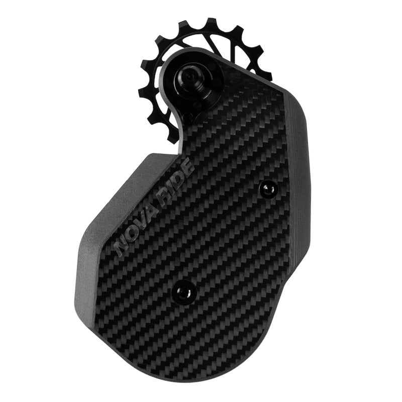 Portapoleas CCD Aero Nova Ride Black, Frontansicht