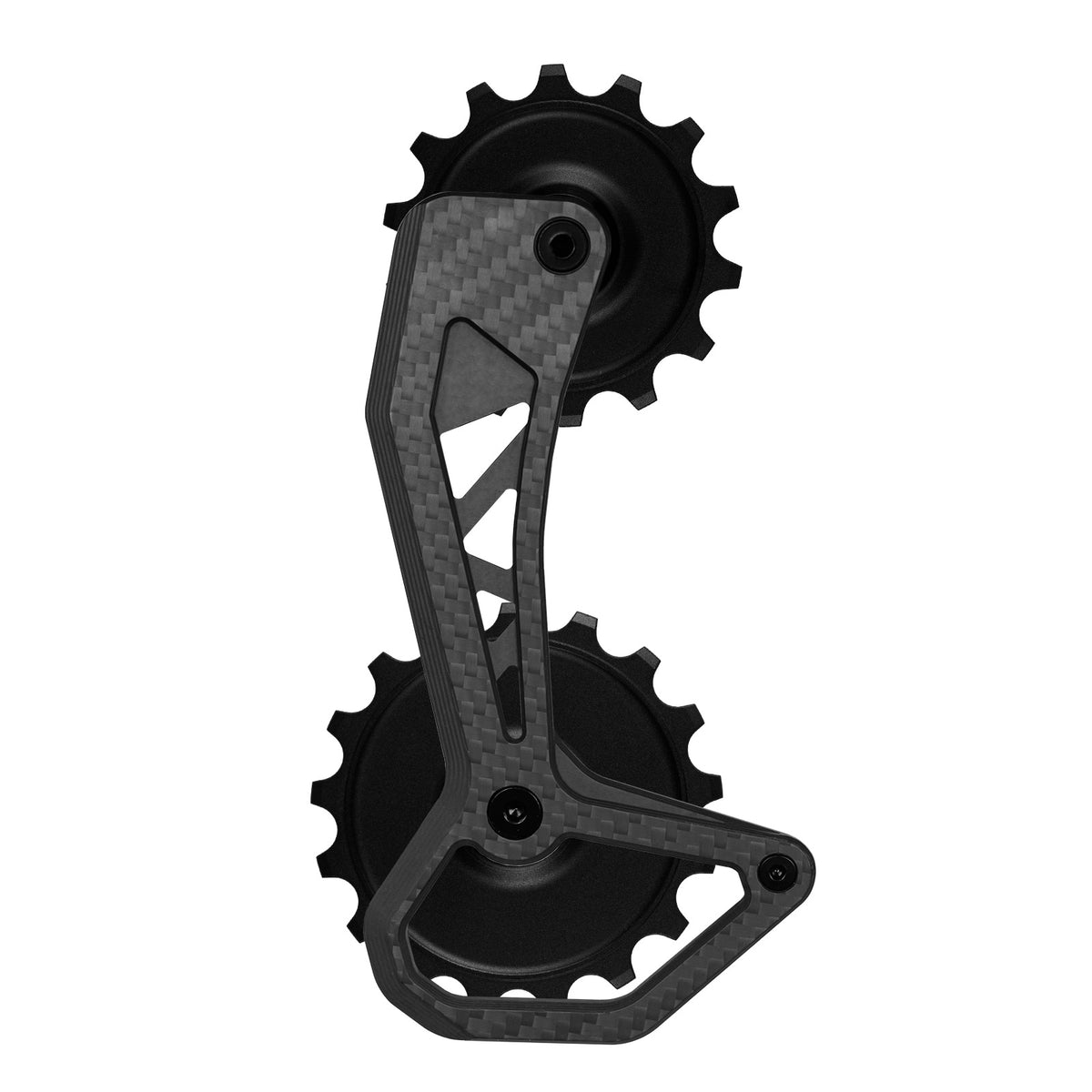 Portapoleas CCD EVO Nova Ride Black, vista posterior