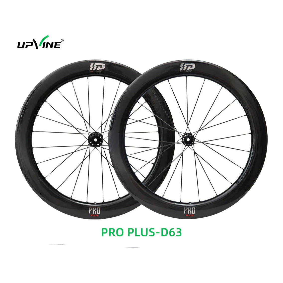 Ruedas Upvine Pro Plus Disc, Dreiviertelansicht