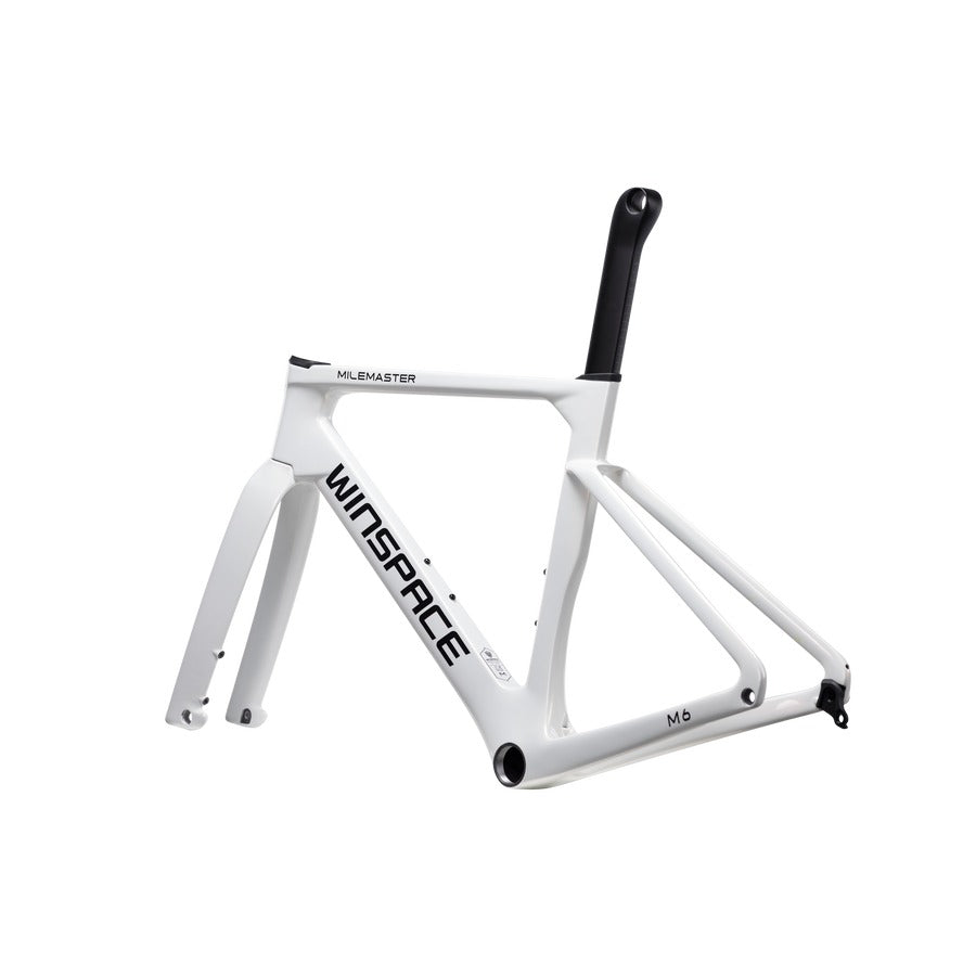 Rad Winspace M6 105 Di2 Chameleon White, Dreiviertelansicht
