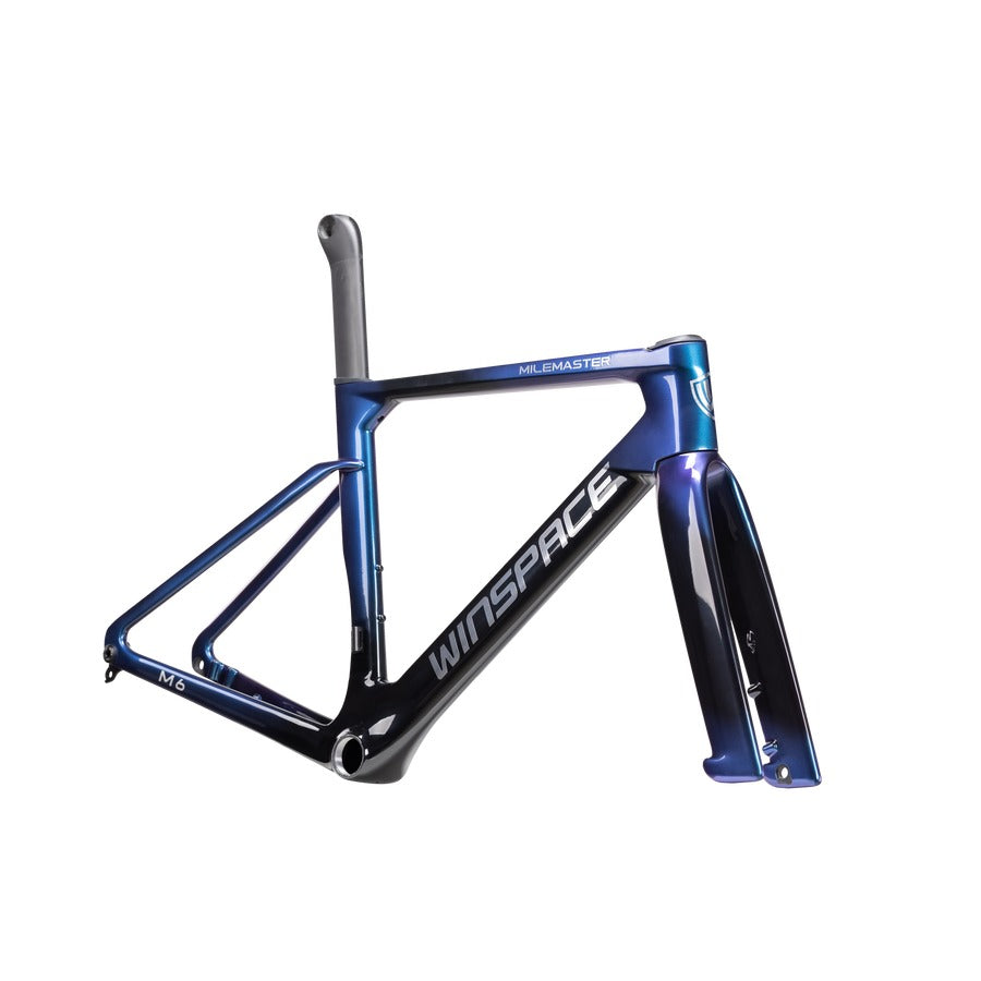 Rad Winspace M6 105 Di2 Mystic Purple, Dreiviertelansicht