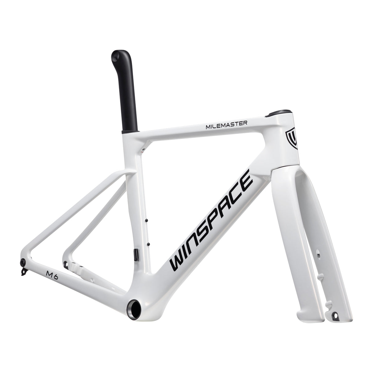 Bicicleta Winspace M6 105 Mecánico Chameleon White, vista tres cuartos