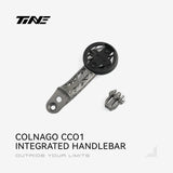 TiNE soporte de ciclocomputador de titanio para el manillar integrado Colnago CC.01 (C68 / V4RS)