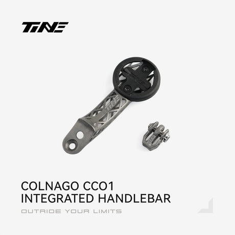 TiNE soporte de ciclocomputador de titanio para el manillar integrado Colnago CC.01 (C68 / V4RS)