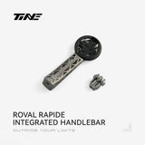 TiNE soporte de ciclocomputador de titanio para el manillar integrado Roval Rapide / Alpinist