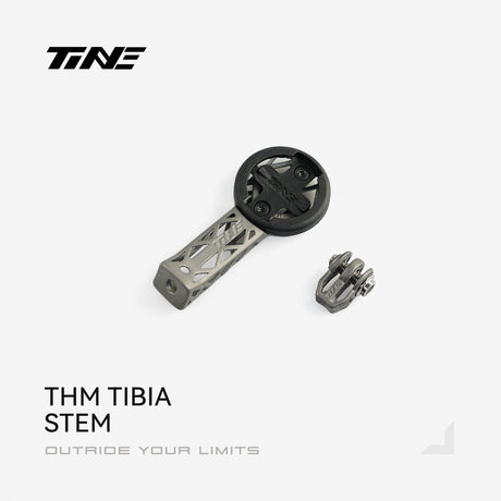 TiNE soporte de ciclocomputador de titanio para la potencia THM Tibia