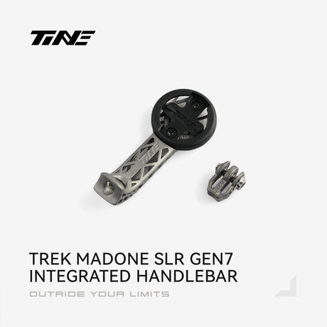 TiNE soporte de ciclocomputador de titanio para el manillar integrado Trek Madone Gen 7