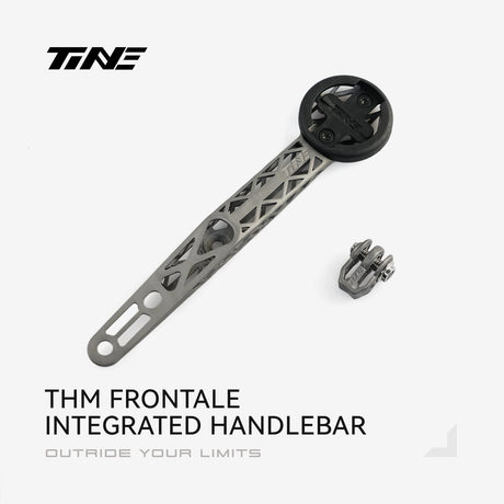 TiNE soporte de ciclocomputador de titanio para el manillar integrado THM Frontale