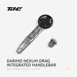 TiNE soporte de ciclocomputador de titanio para el manillar integrado Darimo Nexum Drag