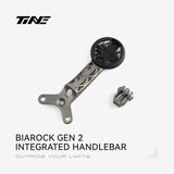 TiNE soporte de ciclocomputador de titanio para el manillar integrado Bigrock Gen 2