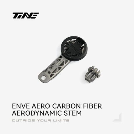 TiNE soporte de ciclocomputador de titanio para la potencia ENVE Aero