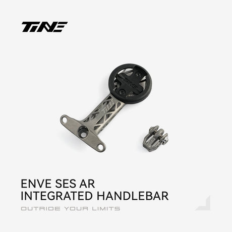 TiNE soporte de ciclocomputador de titanio para el manillar integrado ENVE SES AR
