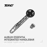 TiNE soporte de ciclocomputador de titanio para el manillar integrado Aurum Essentia