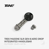 TiNE soporte de ciclocomputador de titanio para el manillar integrado Trek Madone Gen 8