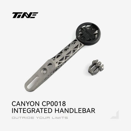 TiNE soporte de ciclocomputador de titanio para el manillar integrado Canyon CP0018