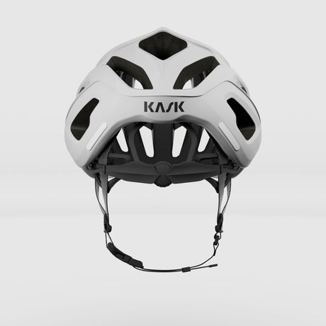 Kask Mojito³ blanco vista trasera con Octo Fit