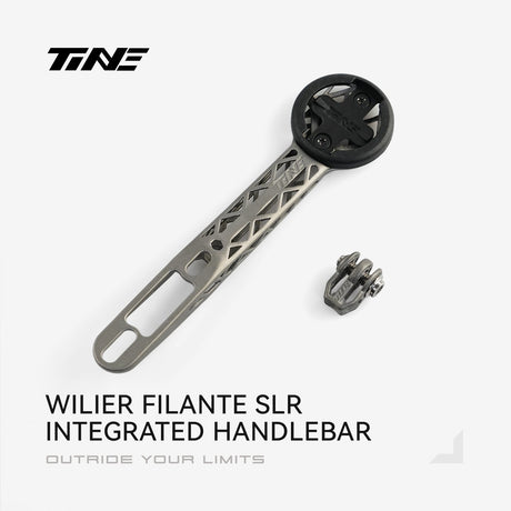 TiNE soporte de ciclocomputador de titanio para el manillar integrado Wilier Filante SLR
