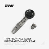 TiNE soporte de ciclocomputador de titanio para el manillar integrado THM Frontale Aero