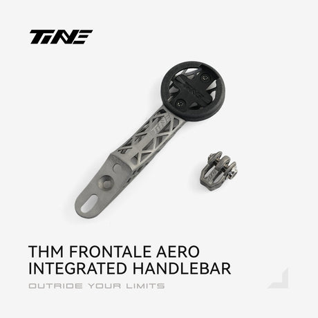TiNE soporte de ciclocomputador de titanio para el manillar integrado THM Frontale Aero