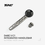 TiNE soporte de ciclocomputador de titanio para el manillar integrado Dare V:C1