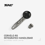 TiNE soporte de ciclocomputador de titanio para el manillar integrado Cervélo R5