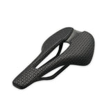 Sillín IMTOS Ultralight Carbon con superficie impresa en 3D, vista en perspectiva