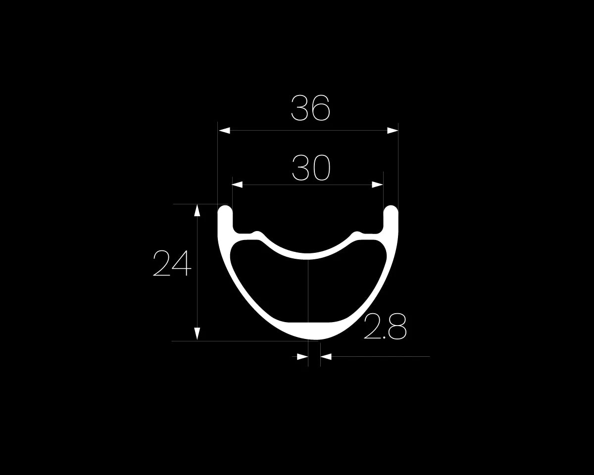 EliteWheels PRO 36 MTB XC
