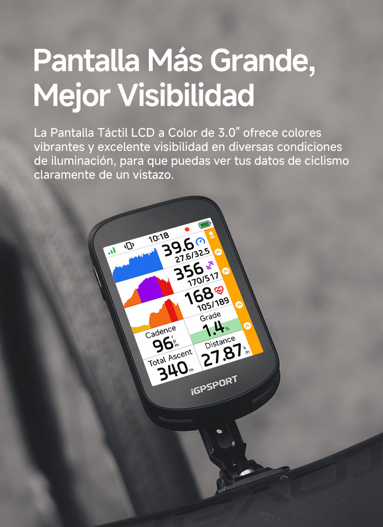 iGPSPORT BSC200 Pro — detalles técnicos