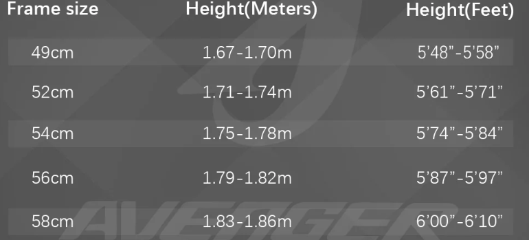 Geometría / Guía de tallas
