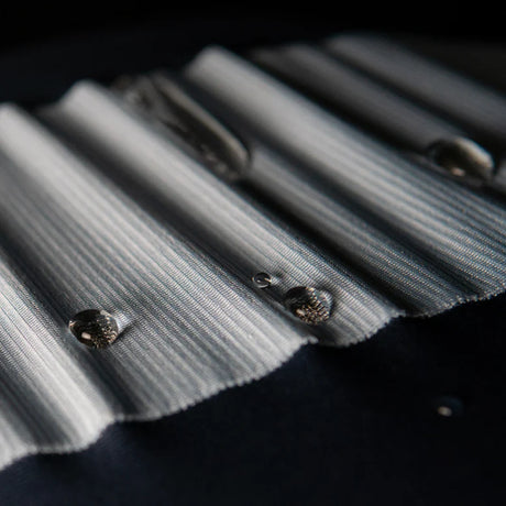 Detalle ropa impermeable