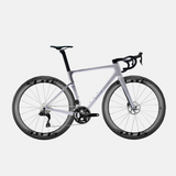 Bicicleta completa carbono evolve 105  plata