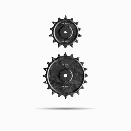 Gemini Ögle roldanas de carbono aero para SRAM