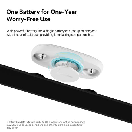 Pulsometro con larga duración pila 