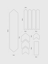 Kit Protector de Cuadro Transparente 10 Piezas