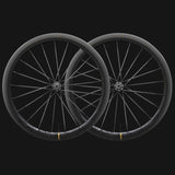 Ruedas de carbono con radios de carbono